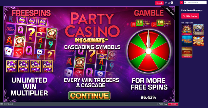 Partycasino here sites