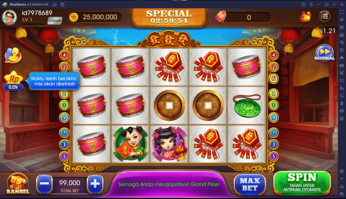 Tips main slot aman